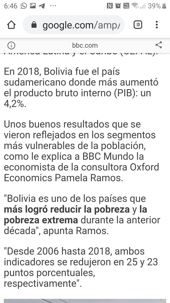 camilarenasc's tweet image. Contra esto fue el Golpe de Estado en Bolivia. No fue una 'defensa de la democracia'. Fue un golpe empresarial aliado con el fundamentalismo religioso.
Las salidas a las crisis son con democracia, no con fascismo.