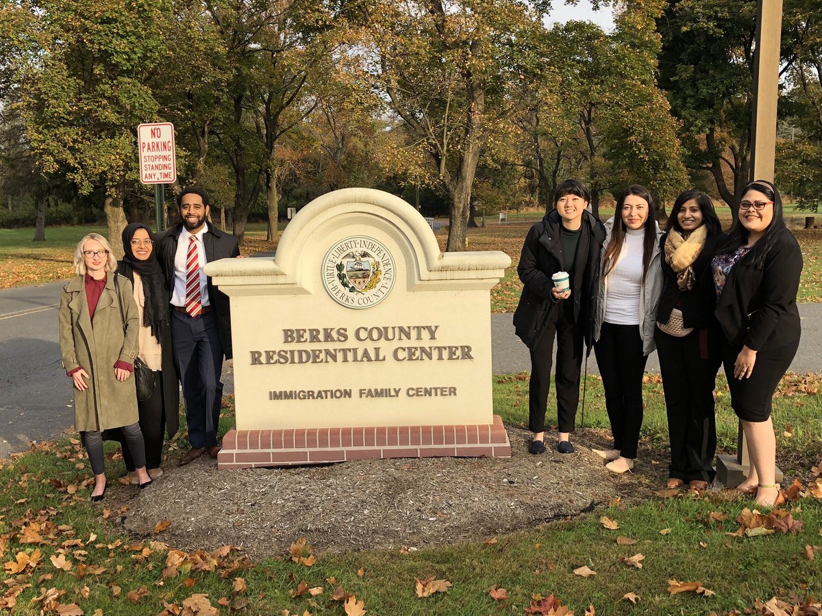 PSLCt4ImmRights's tweet photo. CIRC just returned from nearly a week in #familydetention. We were at Berks County Residential Center, working with families who were being detained. There were children as young as one year old being held in detention. https://t.co/Y9q9G9SUbv