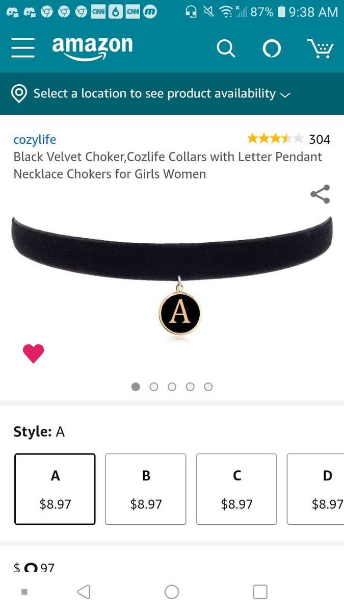 AlienkingR's tweet photo. My mom said I can get a choker and my grandma said I trying to be cute for boys I said no because 1. I'm lesbian 2. I being myself 3.Boys suck (sorry boys UwU) she said I need one that have a A on it because my name starts with the letter A here the picture and other stuff https://t.co/bY79nsBJtC
