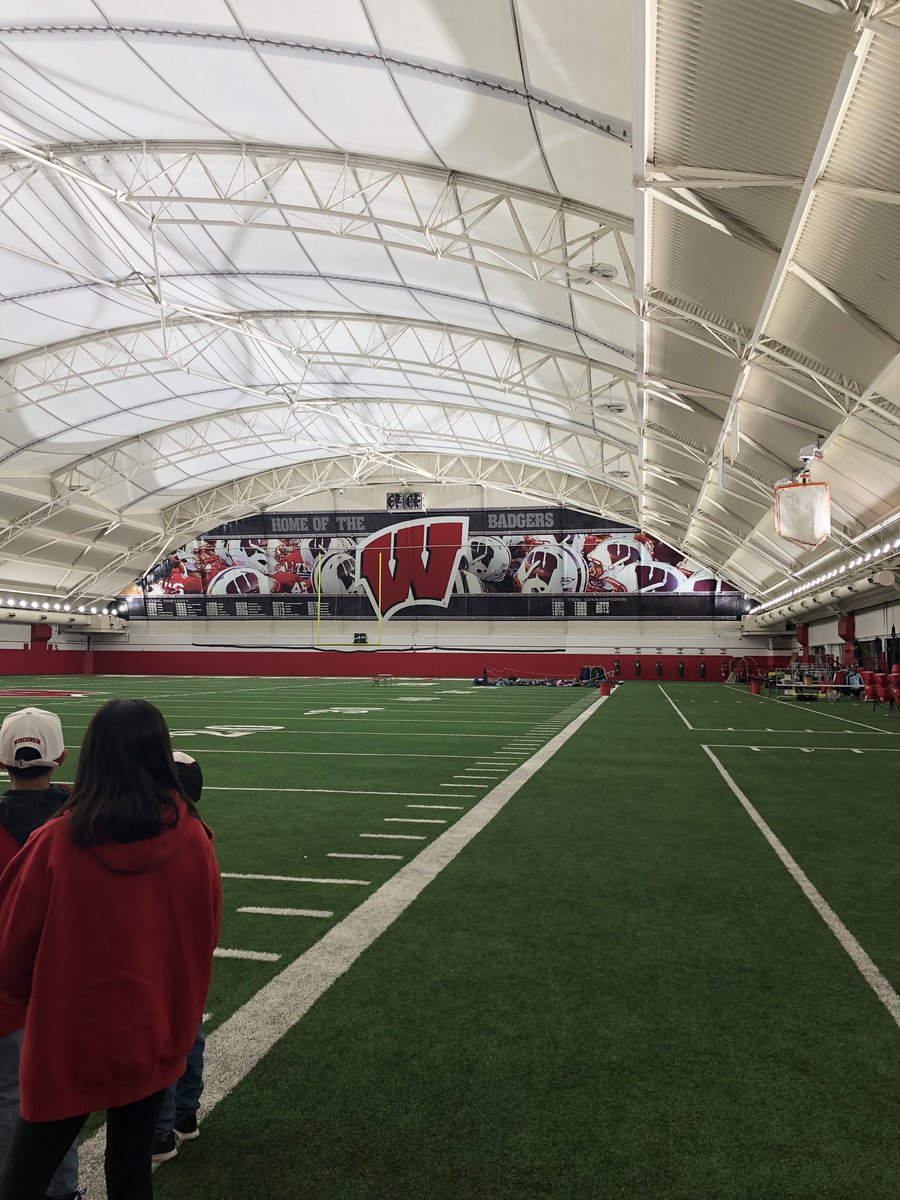 sonderman_chase's tweet photo. I was at the Wisconsin training facility https://t.co/3rw7rlw6ID