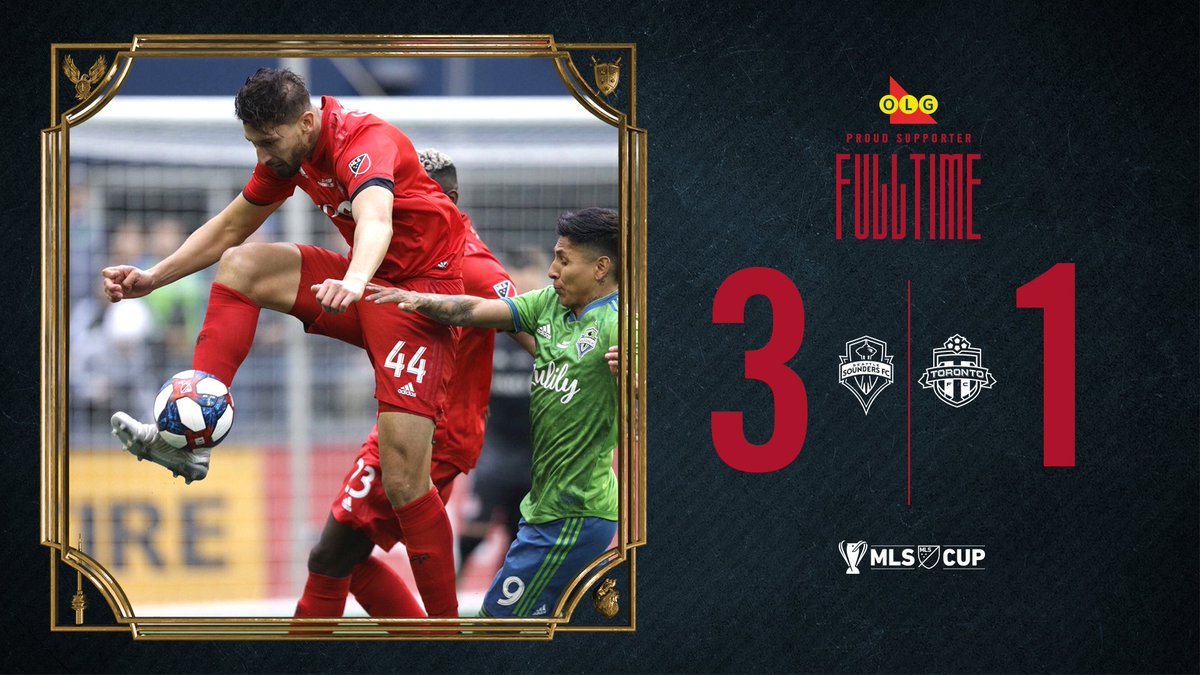 TorontoFC's tweet photo. An incredible run falls just short.

#TFCLive | #MLSCup | @OntarioLottery https://t.co/JiwSo3nzZO