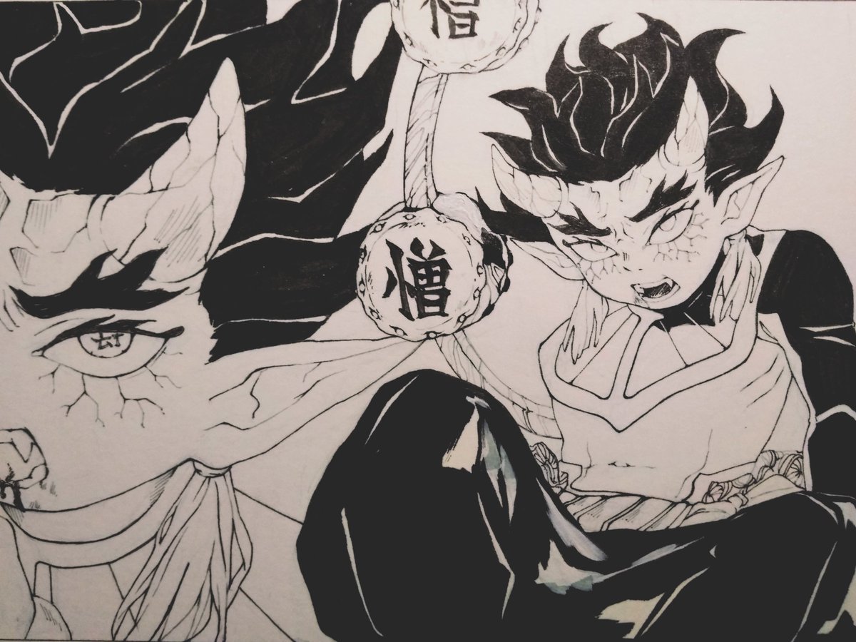 _w46877's tweet photo. #鬼滅の刃 #半天狗 https://t.co/DysAk7u3Bu