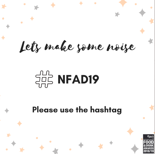 foodawardsHQ's tweet image. Thanks to everyone for all of your support in spreading the word about the Awards. We don't have a big budget but together we can promote #Northamptonshire's fabulous food and drink and make lots of noise!

Please use the hashtag on your posts.
#NFAD19 💗