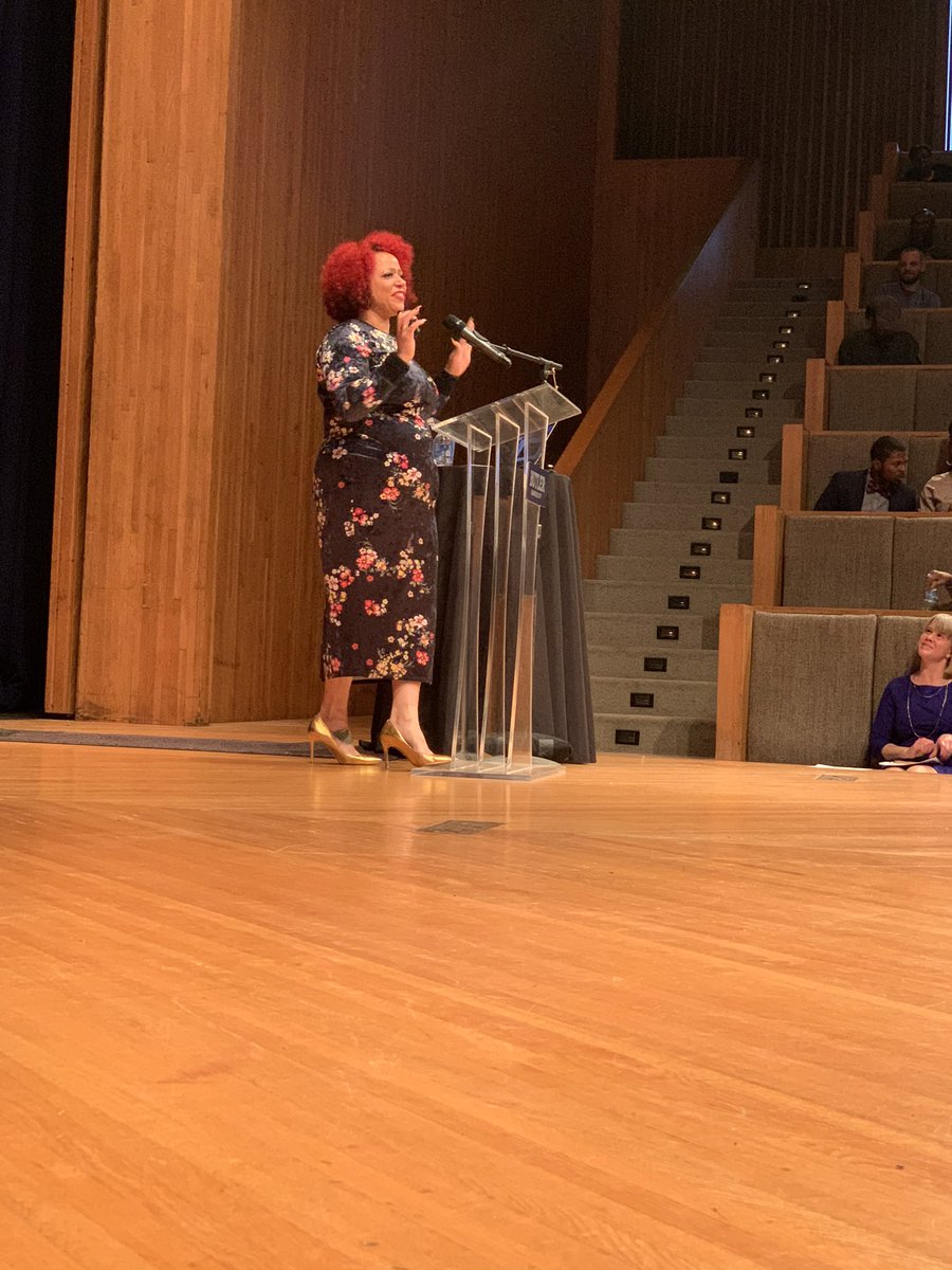 KarenWoodsHurt's tweet photo. Excited to see @nhannahjones talk about The 1619 Project with @spiritandplace today #SPIndy https://t.co/k4QjLafuDg