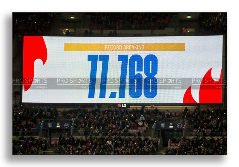 djstottyimages's tweet photo. Photographs from the England FC (1) vs Germany FC (2) friendly at Wembley Stadium on Saturday 09 November 2019 KO 17:30 taken while working with @ProSportsImages Record attendance of 77,768 supporters @Lionesses #Lionesses #GermanyFC #EnglandFC #Football https://t.co/fOfY2oItJK https://t.co/ZZBoveGIgm