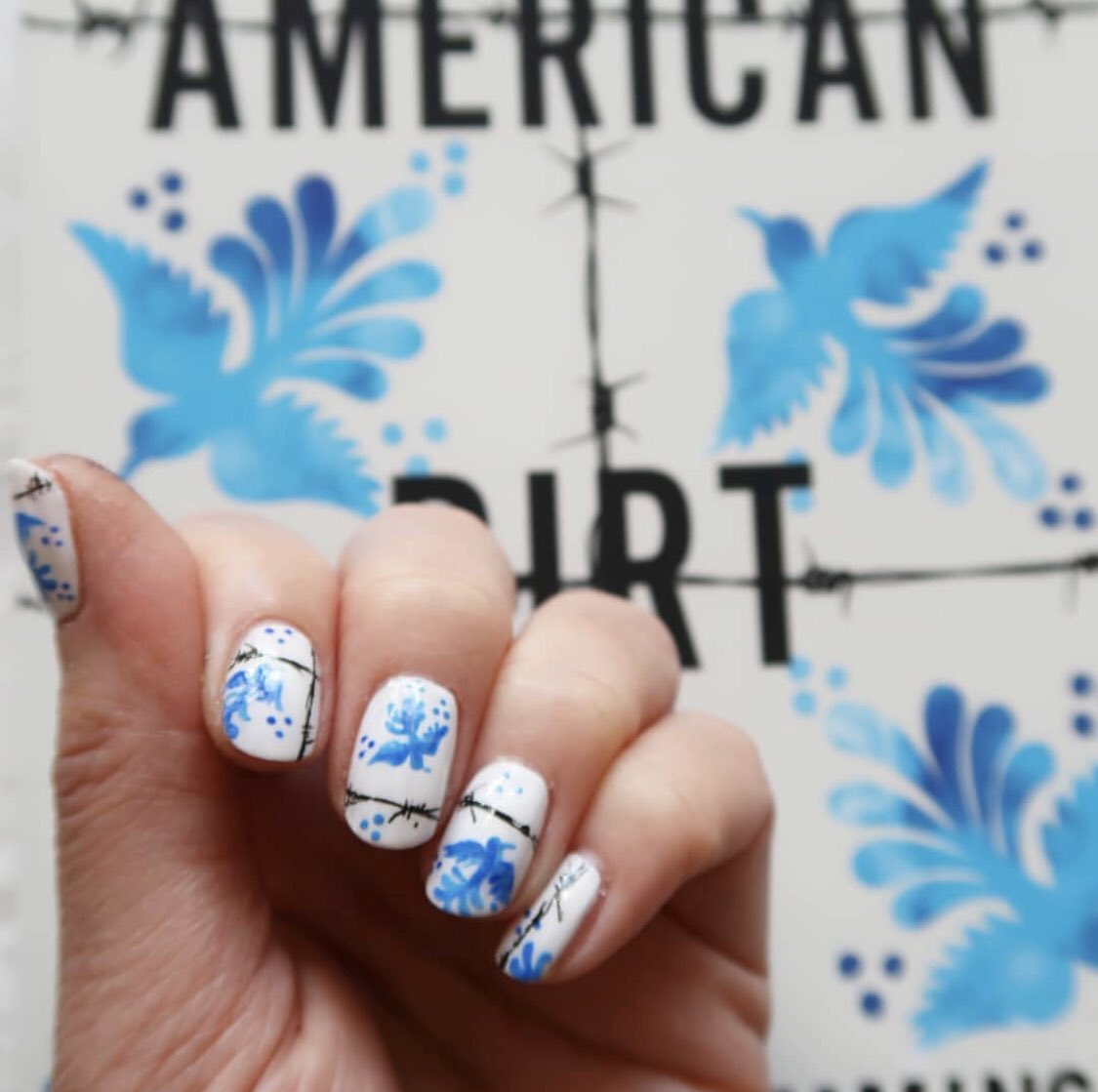 Messing around with nail art- how do you guys get extremely fine lines with  gel polish? I wanted to make a barbed wire heart and had a super fine brush  but the