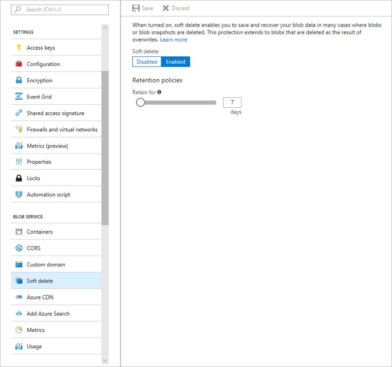 👨‍🏫 Did you know #Azure Storage offers soft delete for blob objects so that you can more easily recover your #data when it's been modified or deleted? Learn more about the process here!  docs.microsoft.com/en-us/azure/st…