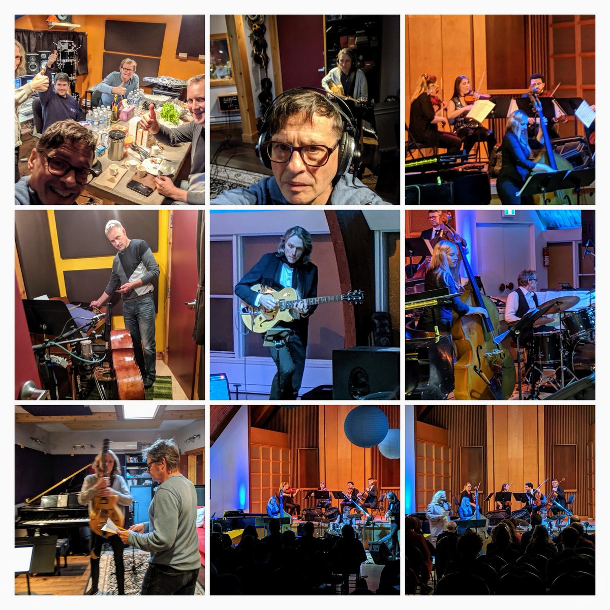 No sooner had we finished our #SymphRONica "The Opener" show at <a href="/918Bathurst/">918 Bathurst</a> on Saturday (big ups to all incl. MC <a href="/jaymzbeesez/">Jaymz Bee</a>) than we went into the studio to make a new record. We're there 'til Wednesday. 

#jazz #jazzTO #recording #newrecords  #greatmusicians #grateful