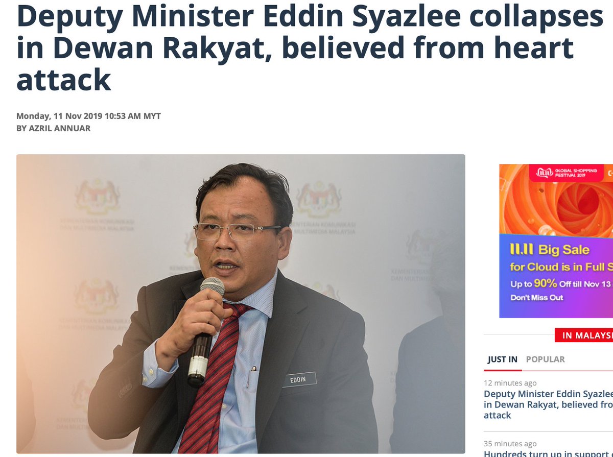 O Xrhsths Lovelydarshan Sto Twitter Doakan Yang Baik Baik Kepada Yb Eddin Syazlee Beliau Jatuh Dipercayai Diserang Penyakit Jantung Sedikit Maklumat Beliau Adalah Ahli Parlimen P129 Kuala Pilah Jika Beliau Tidak