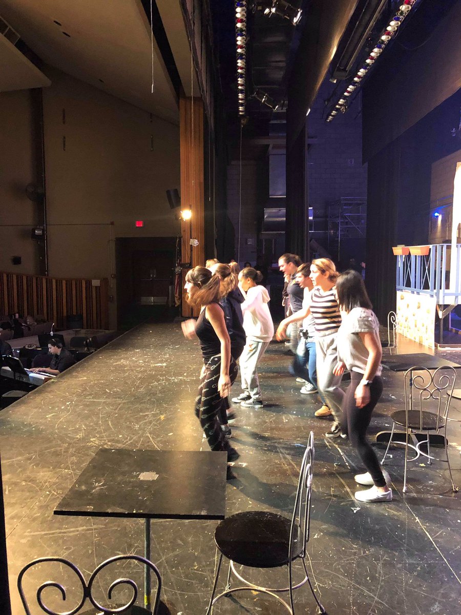 OfficialSHSTC's tweet photo. A successful run and sitzprobe! https://t.co/PSRWuLB1YE