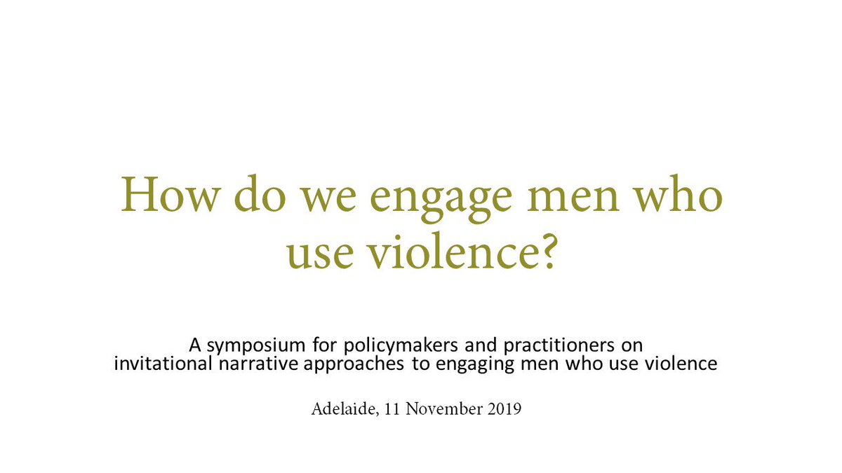 ANROWS's tweet photo. There are more than 150 #DFV policy-makers and practitioners at our Adelaide Symposium on engaging men who use violence today. That number reflects the huge hunger we're seeing for evidence-based approaches to changing violent behaviour.
#engagingmen #MBCPs https://t.co/q1KMZW47MZ