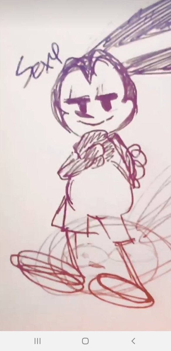 r3_dr4ws's tweet photo. cHARACTER DEVELOPMENT-
Ahora hablamos casi diario (MEADICHOQUEMEADMIRAAH-) me manda dibujos de oswald y hablamos de pura tonteria shakhdjd https://t.co/hrAfKoRva5