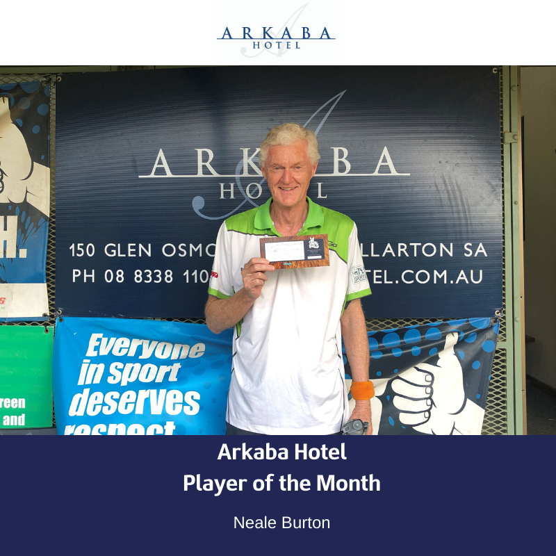 TouchFootballSA's tweet image. Congratulations to our @ArkabaHotel Player of the Month- Neale Burton

Neale receives a $50 voucher to @SportysBarArena 

Neale took up Touch Football in 1983 and as you can imagine has achieved a lot since then! 

Visit our FB page for a full description of Neale's achievements!