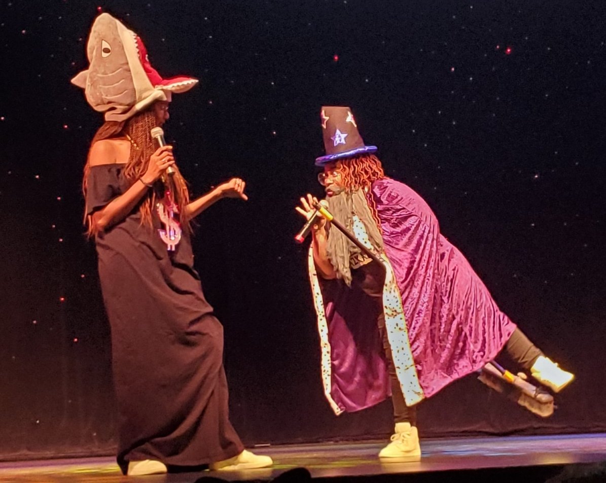 brynelou's tweet photo. @angiecthomas #nangie #dumbledope #yallfest #smackdown @yallfest @getnicced @angiecthomas https://t.co/MFYcZy6z4d