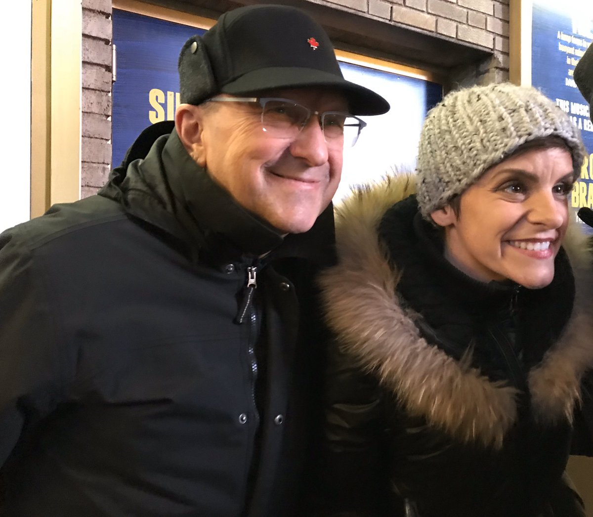 BrigidNYC's tweet photo. 💙#GenoCarr #JennColella You opened your hearts to us, and we rushed in!!💙 I’ve loved your performances &amp; delightful stage door meet ups. Best to You!—  looking forward to seeing your work in the future! 🗺 ✌️ #ComeFromAway @GenoCarr @JennColella @wecomefromaway https://t.co/vFLVlRaFOp
