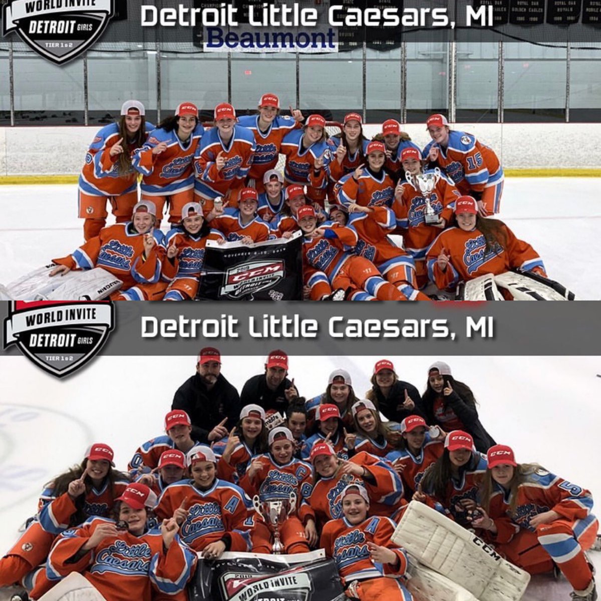 ManonRheaume's tweet image. Congratulations to our U14 and U16 winning ⁦@CCMHockey⁩ world invite #girlshockeytournament