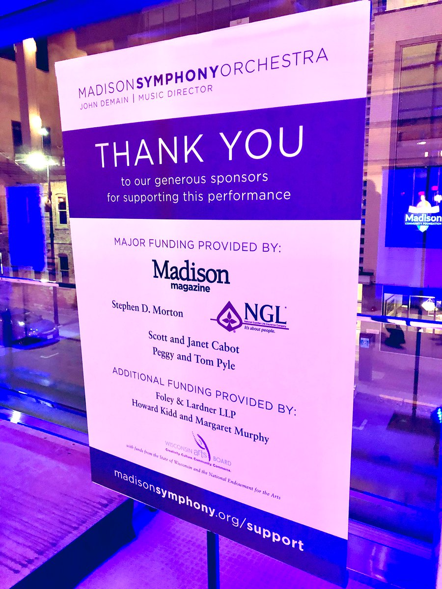 Great performance by classical pianist <a href="/JoyceYangPiano/">Joyce Yang</a> and <a href="/madisonsymphony/">Madison Symphony</a> at <a href="/OvertureCenter/">Overture Center for the Arts</a> in #MadisonWi! Masterful and energetic! <a href="/madison_mag/">Madison Magazine</a> is a proud sponsor of today’s event.