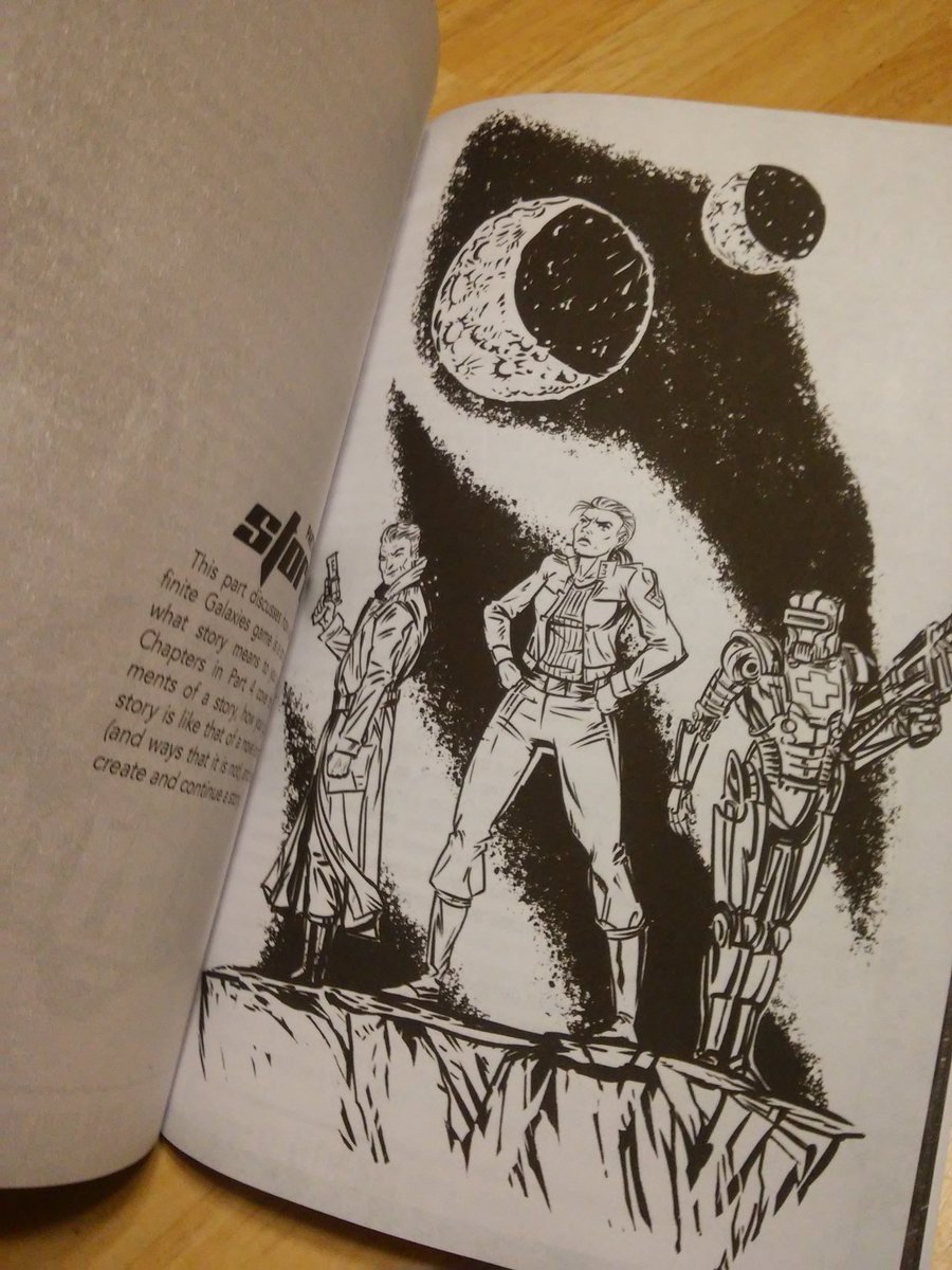 mattmorrowart's tweet photo. A couple of illustrations I made for Infinite Galaxies, a book by @RoryM614 and Grendel's Vault productions. Check it out: https://t.co/ReK9FsKSJQ
#lineart #drawing #digitalink #inkillustration #illustration #pbta #rpg #ttrpg #ttrpgart #scifi #bookart #indyrpg #commissionsopen https://t.co/MB66Kir3FP