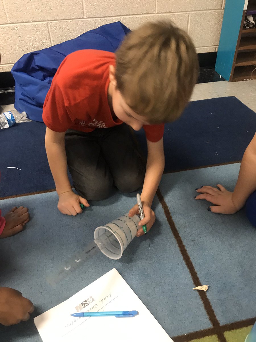 MsJacksonT3rd's tweet photo. Ms Jackson’s 3rd grade future meteorologist created, tested, and revised their tools developed to measure precipitation.  Excited to see the outcome of our revisions with the overnight snow! @A2_Logan @A2schools #A2Breakthrough #PhenomenalScience https://t.co/2PwTACL39C