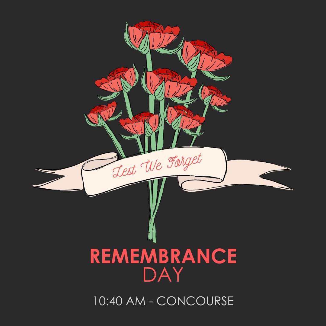TheTurret1970's tweet photo. Laurier will be hosting a ceremony for Remembrance Day on Monday November 11th. The ceremony will take place at 10:40 AM in the Concourse on the Waterloo campus. For more information or for information on the ceremony happening in Brantford see: https://t.co/VDwfhyqPSB https://t.co/AnvQrIhQSD