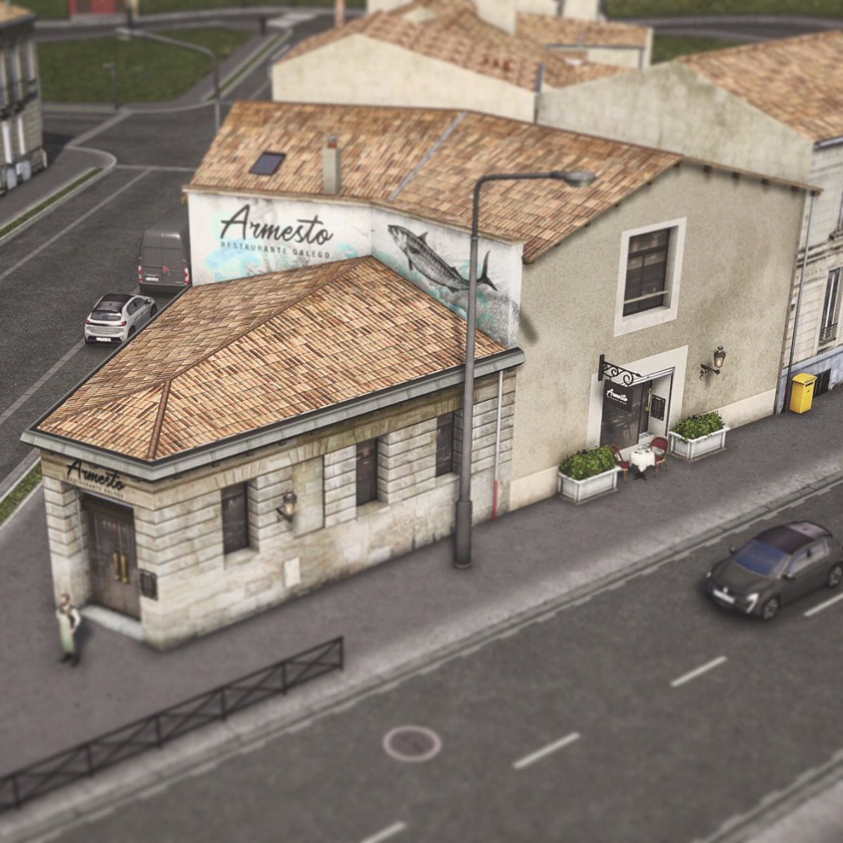 gruny's tweet image. A new Galician restaurant is ready to open in your city! 🐙
📦 steamcommunity.com/sharedfiles/fi…
#CitiesSkylines @Cities_PDX @armesto3D