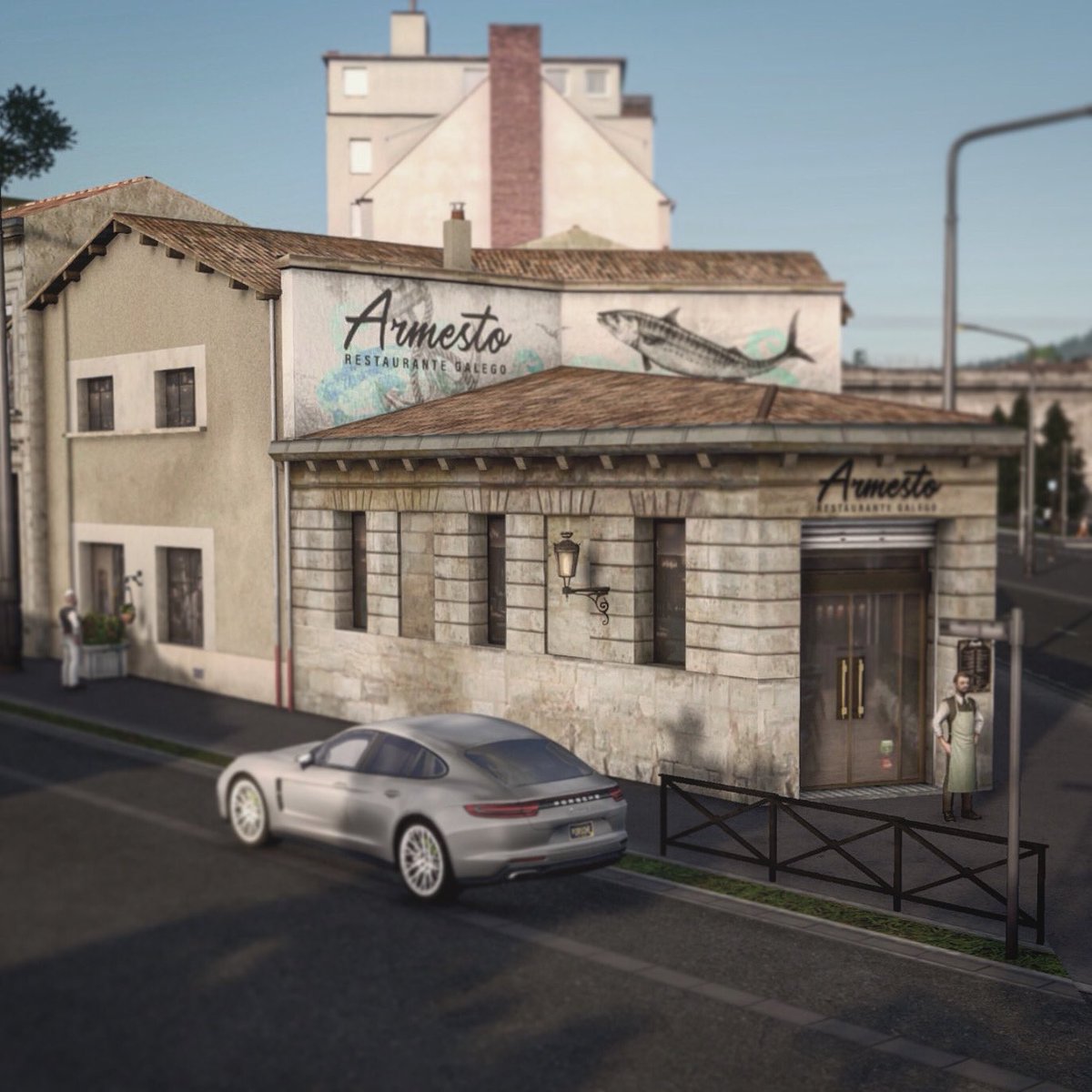 gruny's tweet image. A new Galician restaurant is ready to open in your city! 🐙
📦 steamcommunity.com/sharedfiles/fi…
#CitiesSkylines @Cities_PDX @armesto3D
