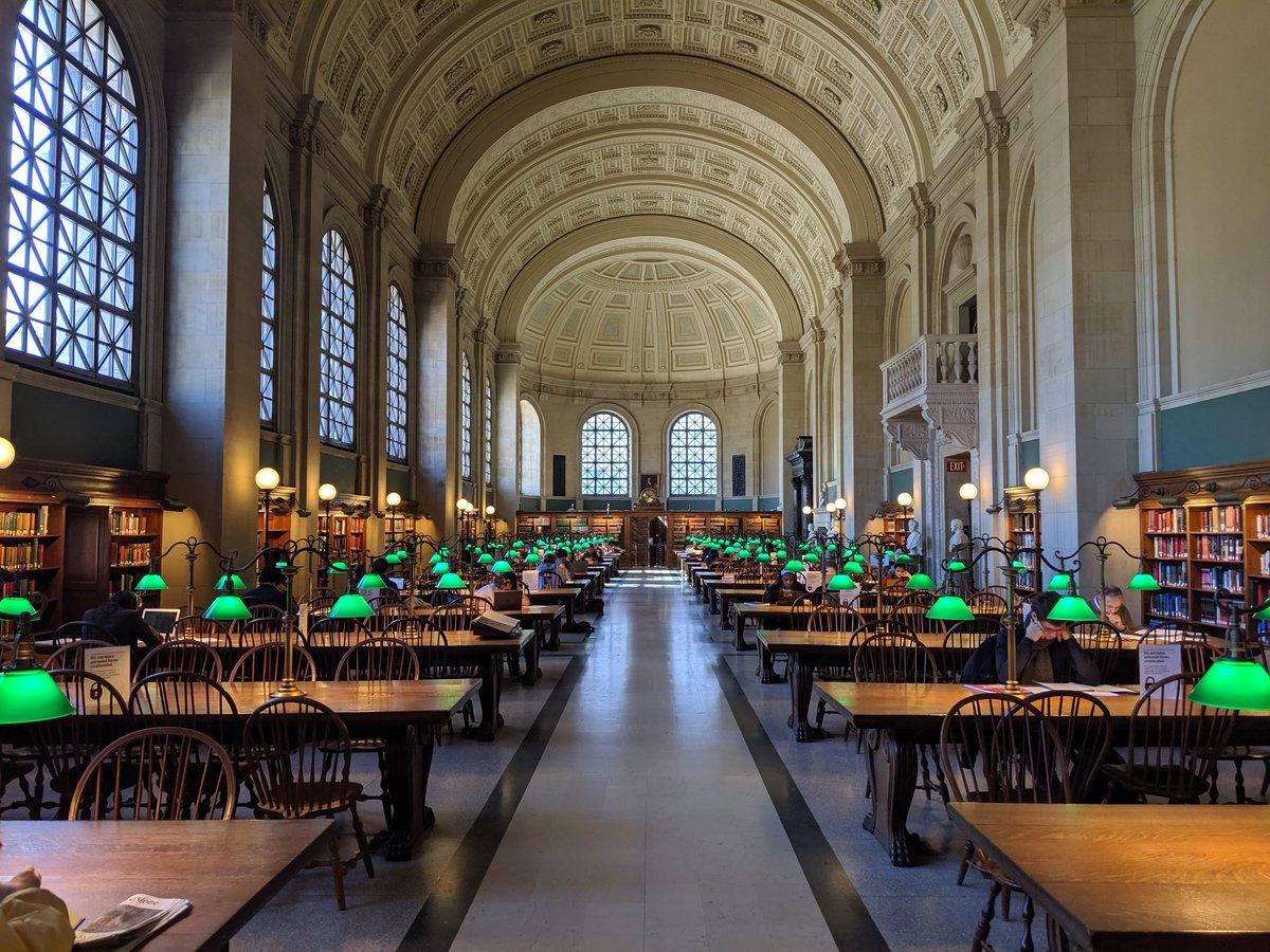poweredbyfour's tweet photo. Touring and revisiting how previous generations did things.

#bostonlibrary #oldschooltech #oldschoolgoogle #aheadoftheirtime #inawe #magnificent #amazing #beautiful #boston #four #fourinboston #shhh #quietplease https://t.co/7eK465IyoZ