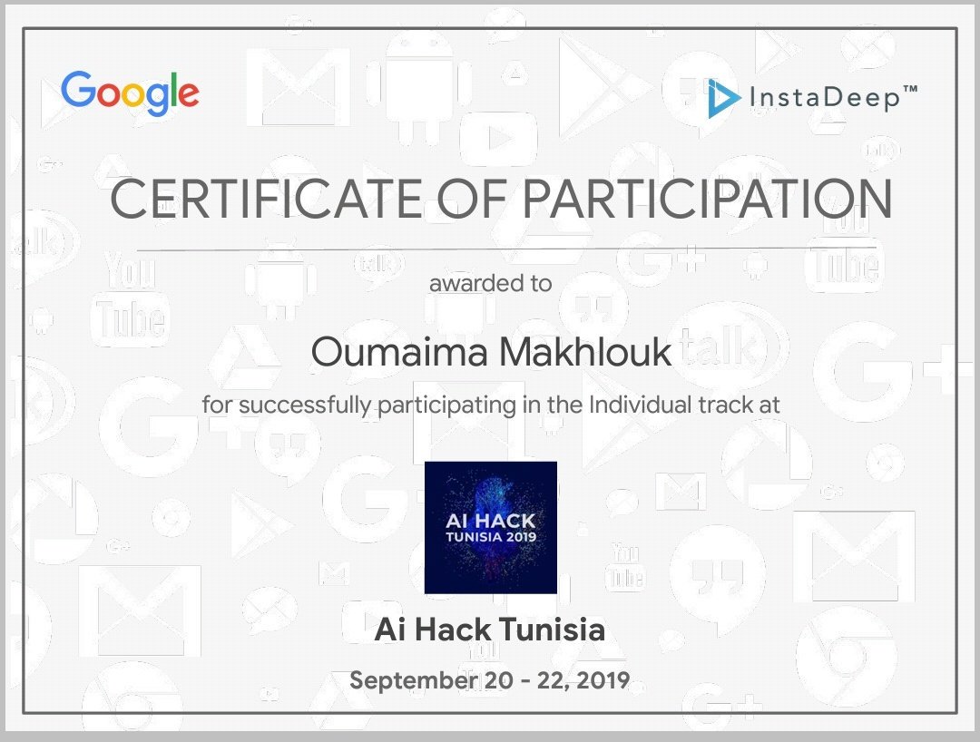 OumaimaMakhlouk's tweet image. Speacial thanks to @Google &amp;amp; @instadeepai for the amazing experience 👌
#google #AIHackTunisia #instadeep #gdg #gdgagadir #hackathon #competition #developers #throwback