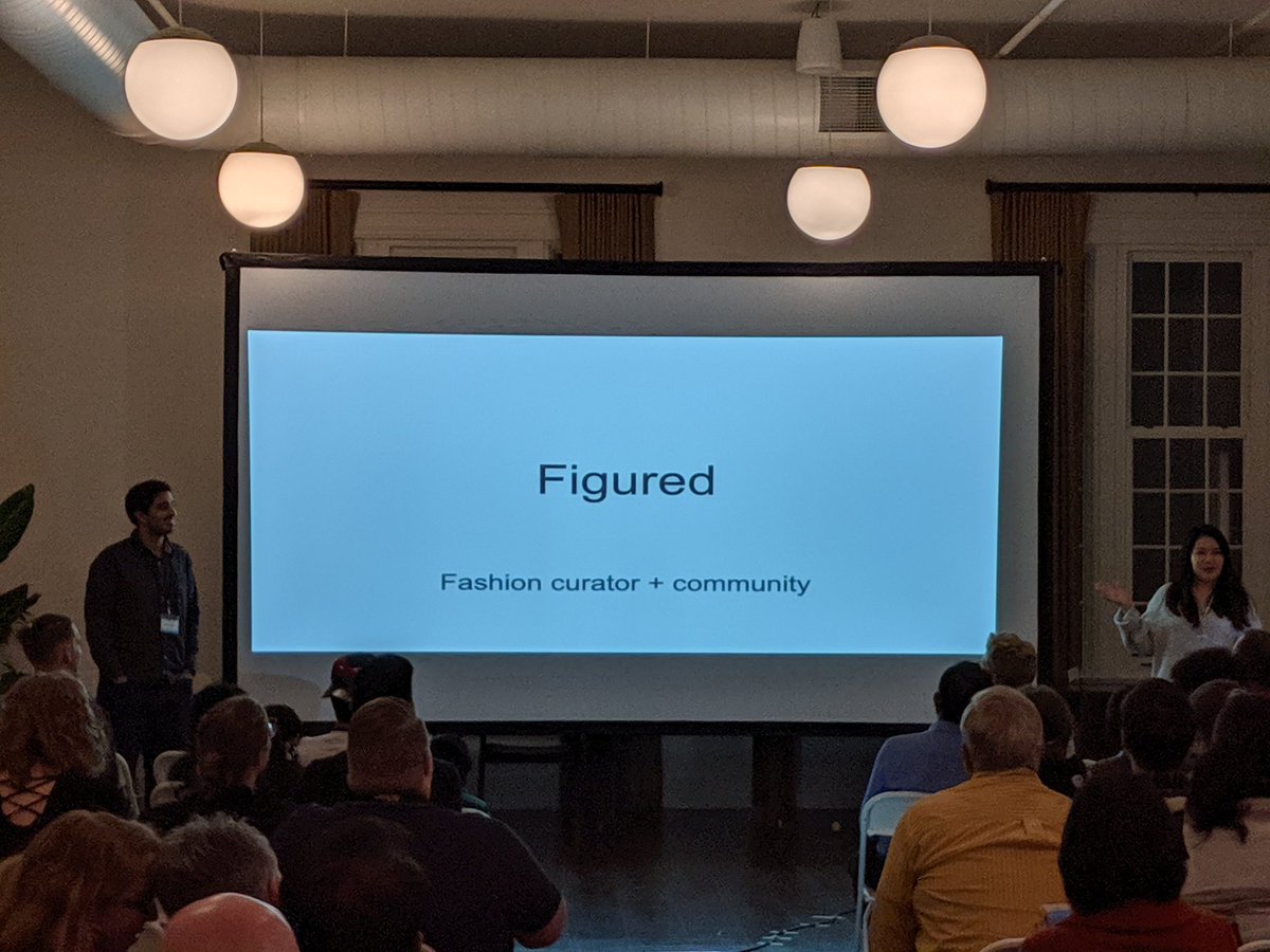 swpgh's tweet photo. Team #8: "Figured" - An online shopping platform for women, customized to your body type!  #startup #buildyourbridge https://t.co/qdrvcH7ilU