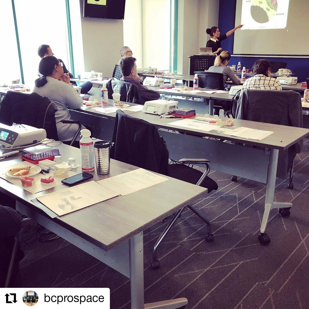 ddidentistry's tweet photo. That’s a wrap for our Core 3 -The Atraumatic Extraction &amp; Bone Grafting Program in Vancouver.
A big thank you to all our attendees, partners, faculty and staff!  
#Repost @bcprospace
BC Perio’s very own, Dr. Rana Tarzemany, heading Core 3 for #nobelbiocare #DDIDental  #bcprospace https://t.co/5HODivK9SL