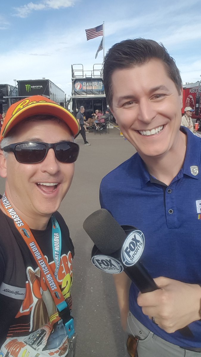 Thanks for the "interview" at ISM Raceway today <a href="/AlanCavanna/">Alan Cavanna</a>!