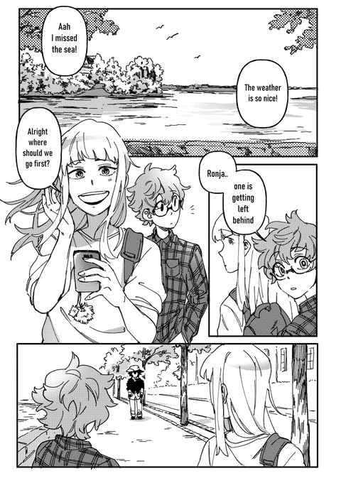 These guys again ? just a short comic to practice drawing black n white comic pages 