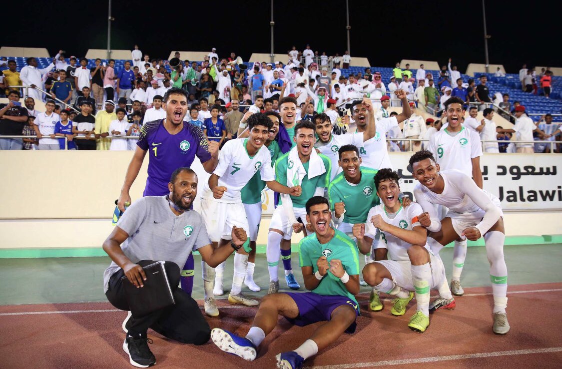 الحمدلله على التأهل 💚💚🇸🇦.