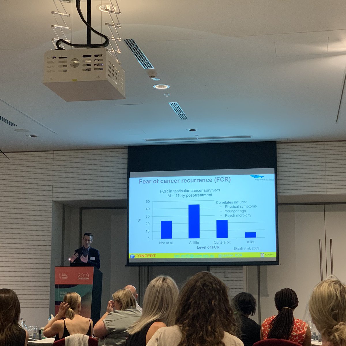 marthagerges's tweet photo. @cancer_K2A talks to us about the fear of cancer recurrence even for testicular cancer patients who have a really good prognosis, 10 years on!! #CoP #AYA #TesticularCancer #PsychoOncology #CanTeen #COSA https://t.co/BUvJxlKXyd