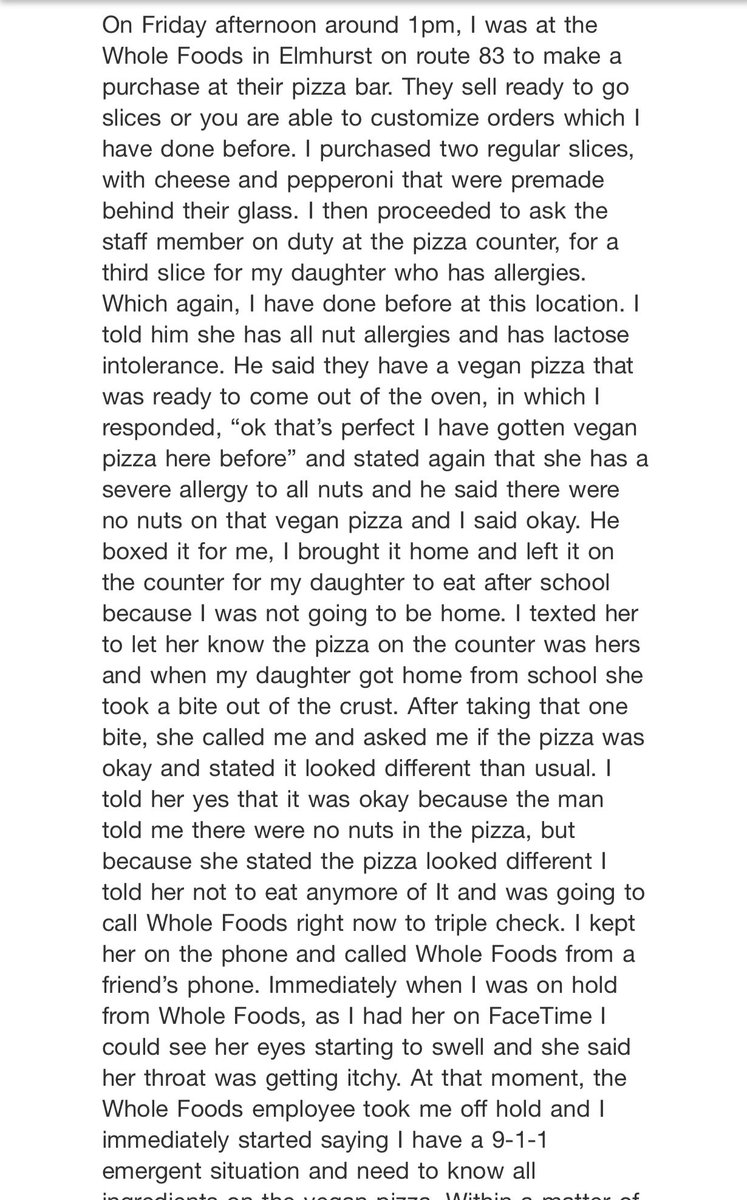 ALF_MoonAndBack's tweet photo. Please take the time to read and know the severity of allergies, we are so happy that Nina Brucci is okay https://t.co/yItLqkDCic