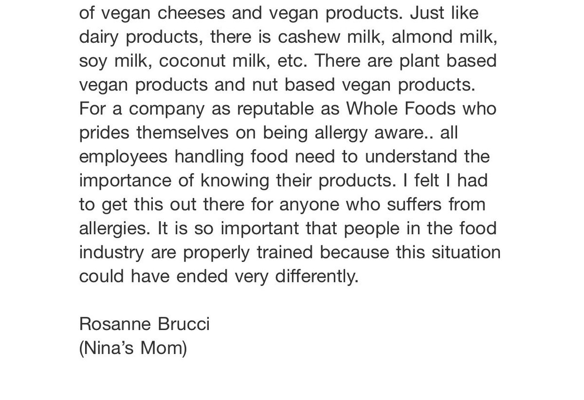 ALF_MoonAndBack's tweet photo. Please take the time to read and know the severity of allergies, we are so happy that Nina Brucci is okay https://t.co/yItLqkDCic
