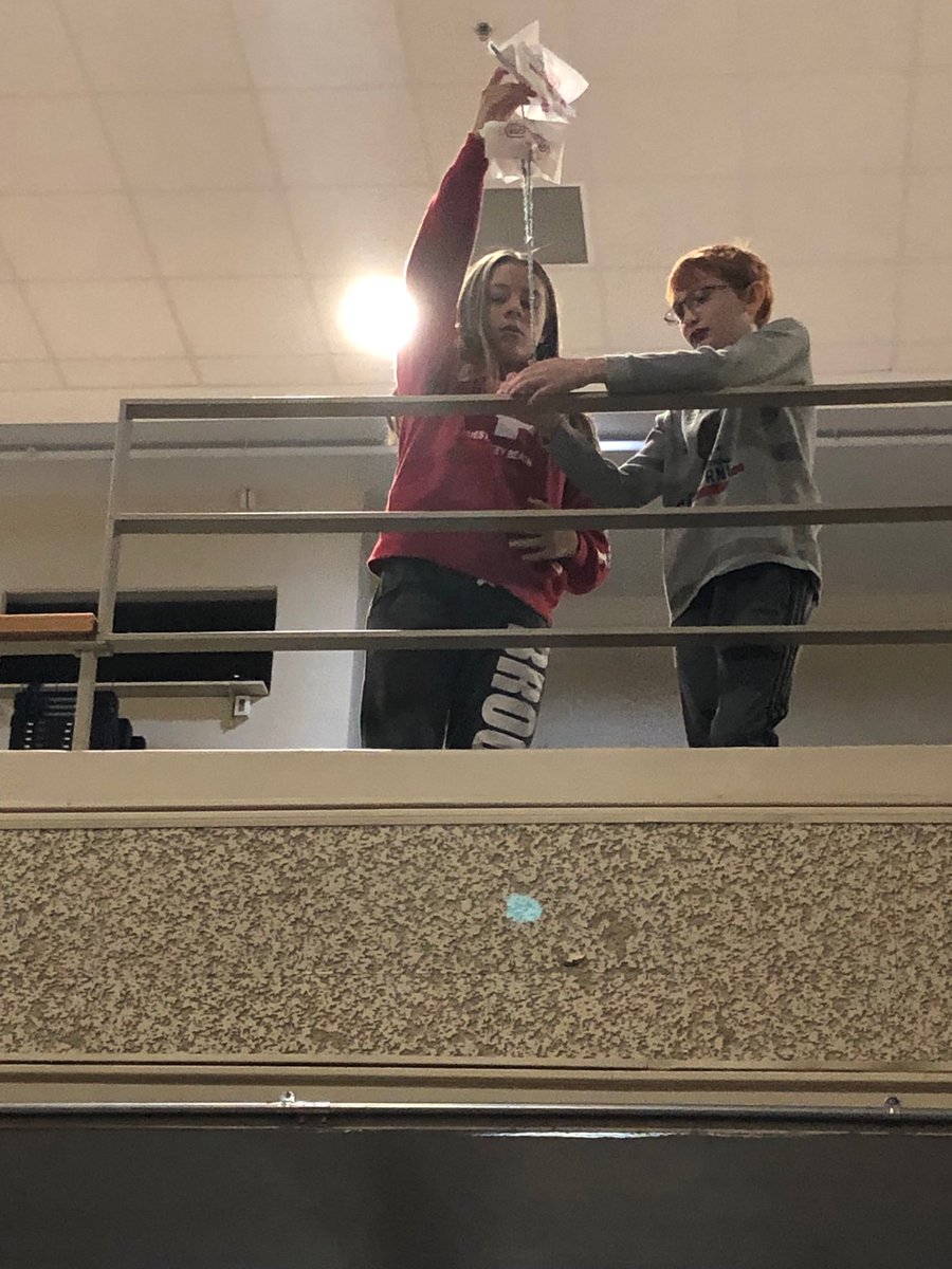 Constructing devices to fall slowly!  More inquiry in enrichment!