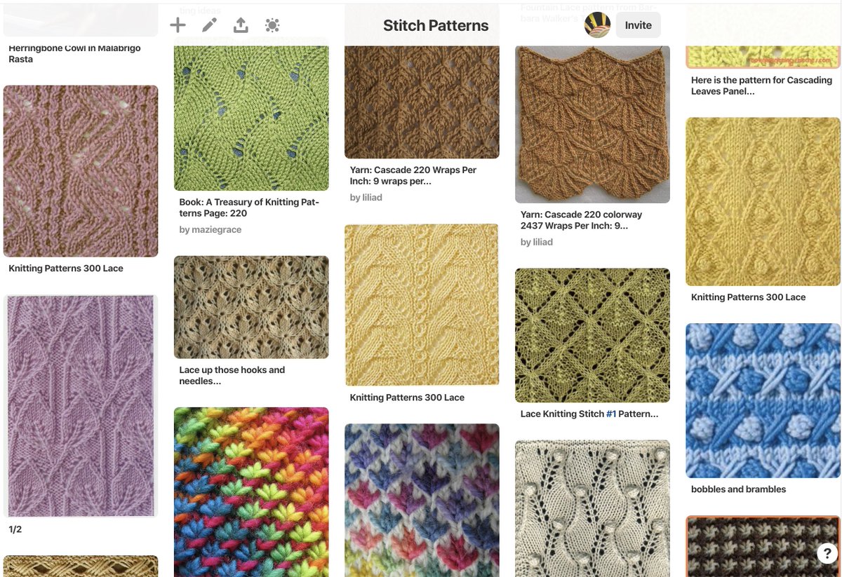 KnittingHelp's tweet image. There are some amazing knitted stitch patterns. We put together this pinterest board of 317 fantastic ones.
pinterest.com/knittinghelp/s…