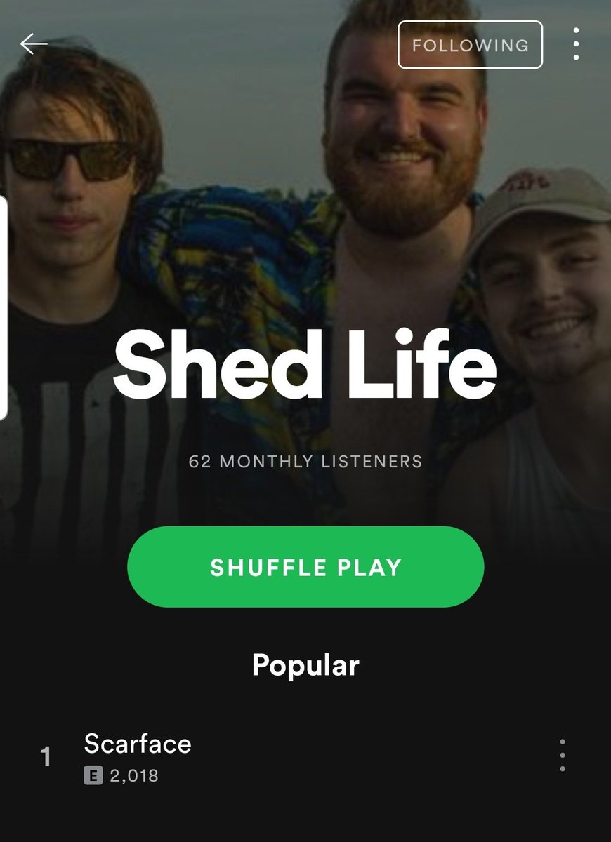 CHEERS TO BREAKING 2000 PLAYS ON SCARFACE ALBUM COMING SOON. Be excited.