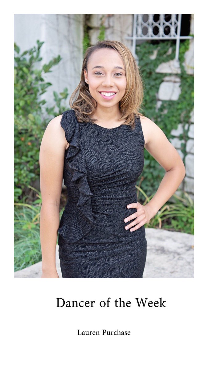 the DOTW is Lauren Purchase! She killed it at the Fox Valley Dance Showcase today. . .even through pneumonia! We love you so much and can’t wait to see what your future holds! ❤️