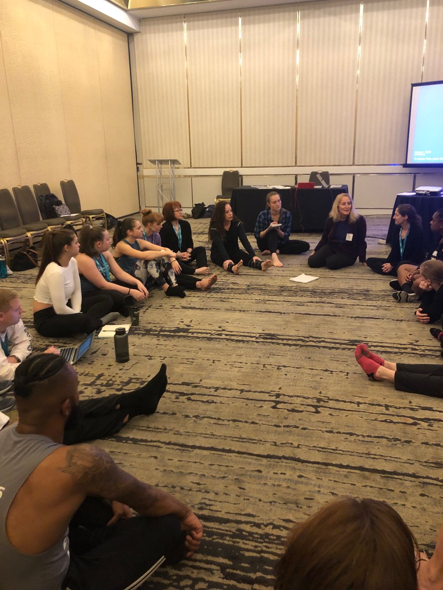 Dancer Nicole Scafani, Board Member Cathi Murphy and I had a wonderful time at the National Dance Education Organization on October 25th and 26th in Miami, Florida! @NDEOdance