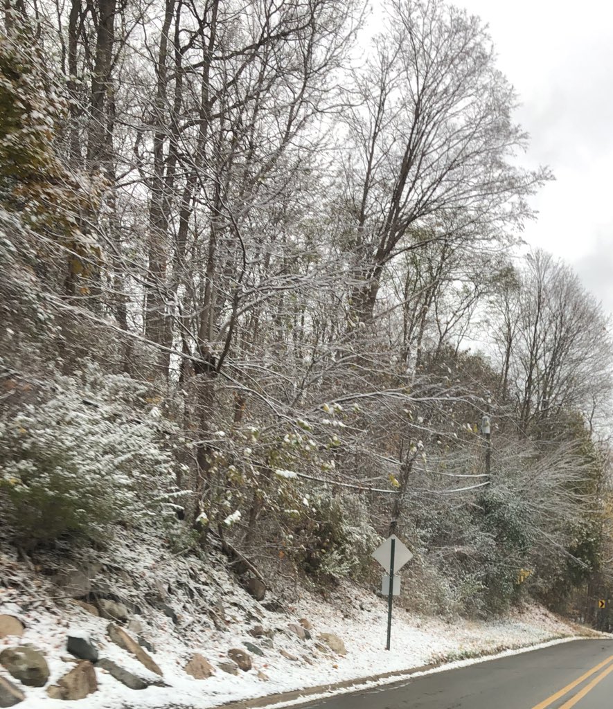 popspeach's tweet image. What a difference 2 weeks can make! Oct 24th on the left, Nov 7 on the right. 
Tomorrow we’re forecast to get 4-5 inches of ❄️❄️❄️. 😳
#ImNotReady #BringBackFall