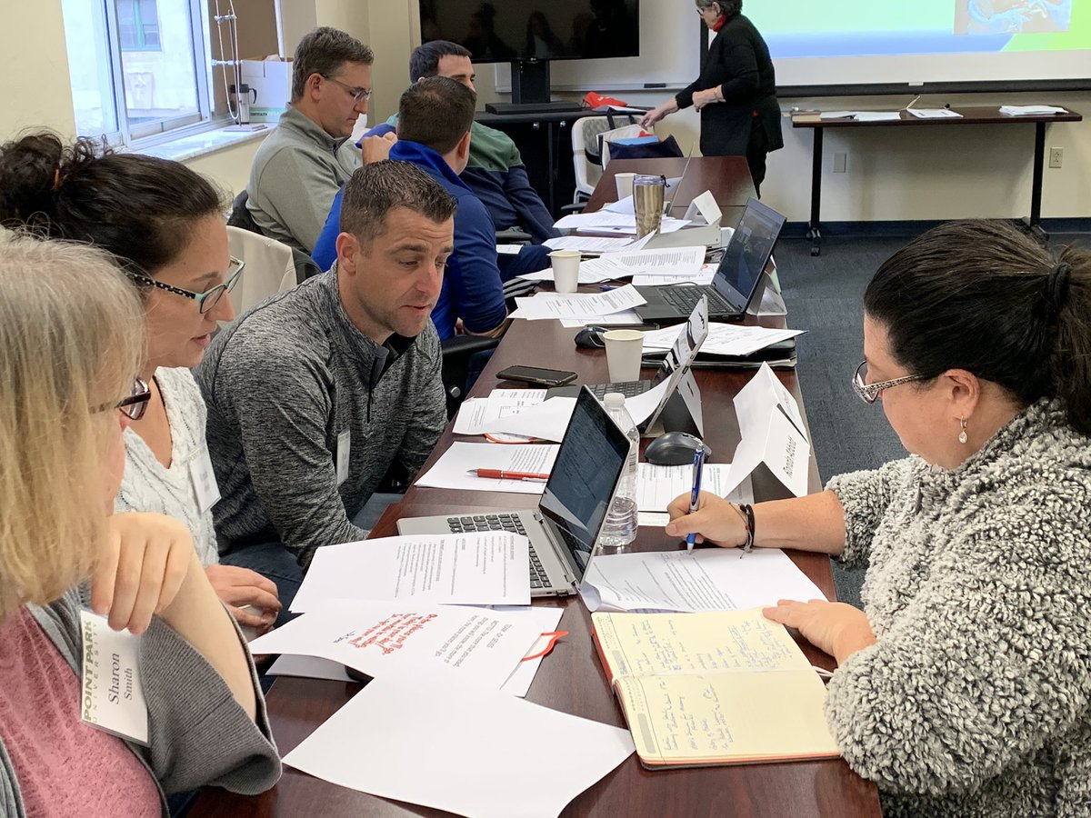 LindaHippert1's tweet photo. Great to spend Saturday with our Point park university doctoral students as they engage in a visionary leadeship seminar! @PointParkEdD @PointParkU https://t.co/0jAYIft1fJ