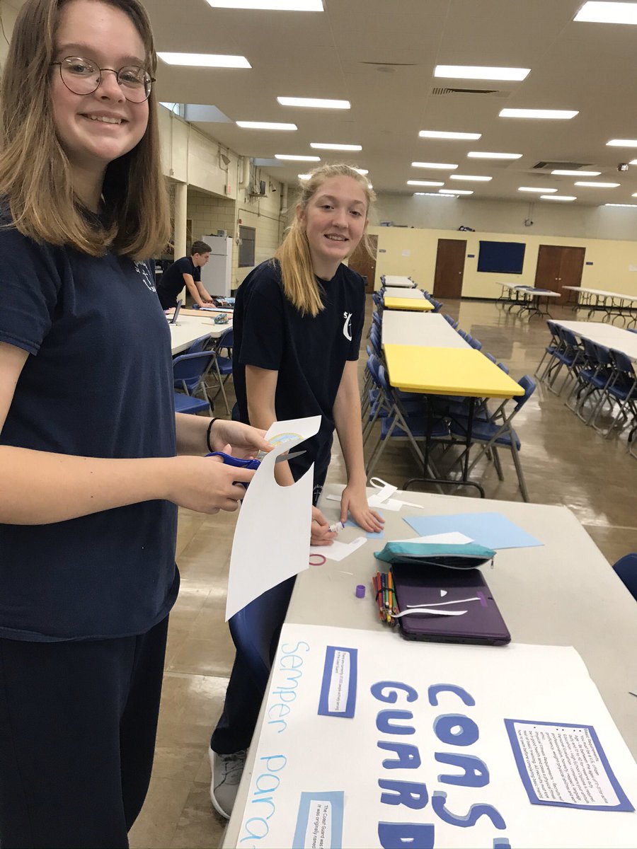 falcone103's tweet photo. #LastWeek the 8th graders @scsnorwood were busy researching the armed forces to prepare for our #VeteransDayEvent #HonoringHeroes https://t.co/aC1qYCfqE8