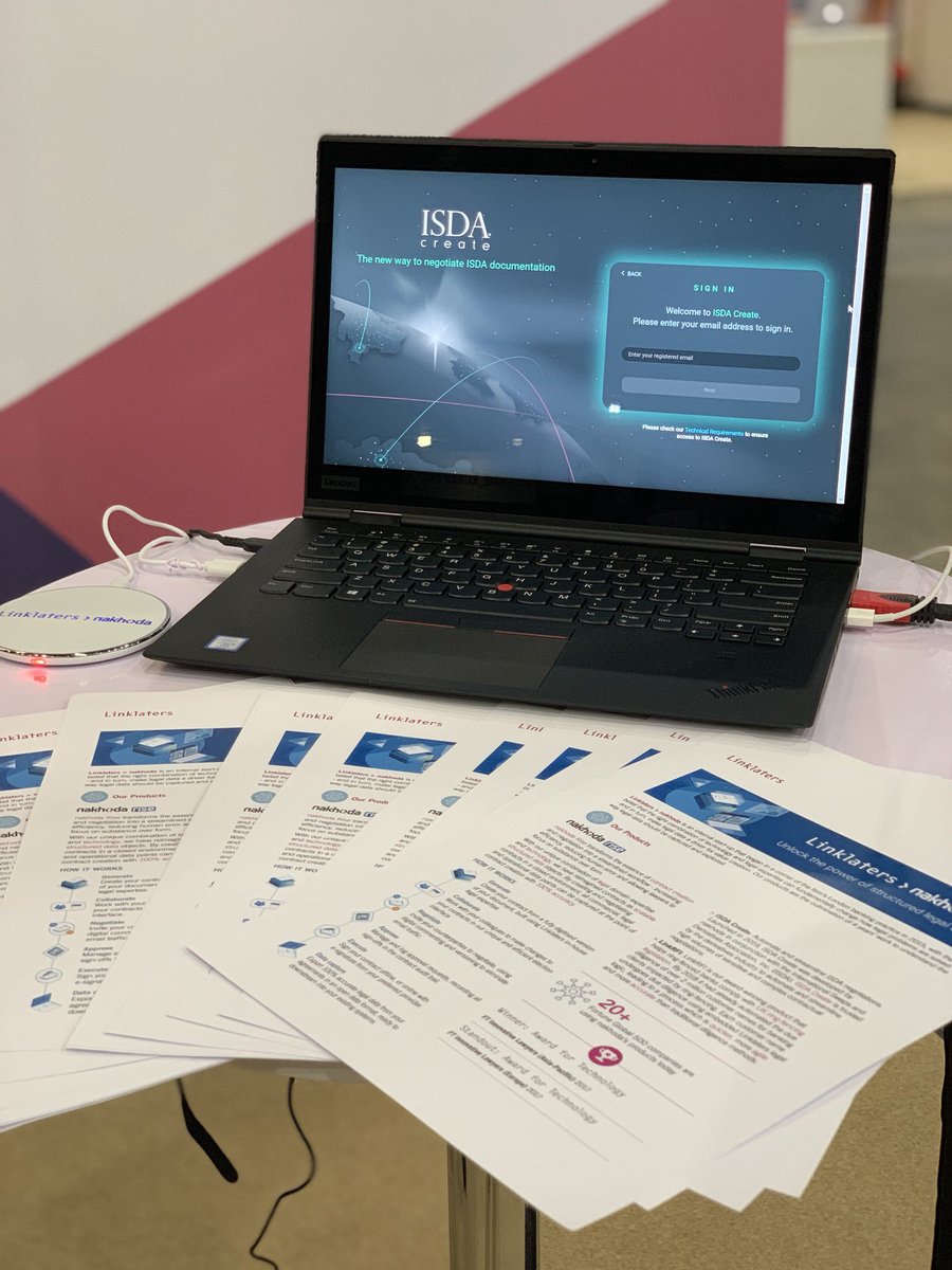 hsianglow's tweet image. Excited to be at #SFFxSWITCH! Come by to learn about the future of derivatives documentation @ISDA Create developed by @LinklatersLLP Nakhoda #ISDACreate