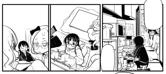 こういう日常ワンシーン描くの好き 