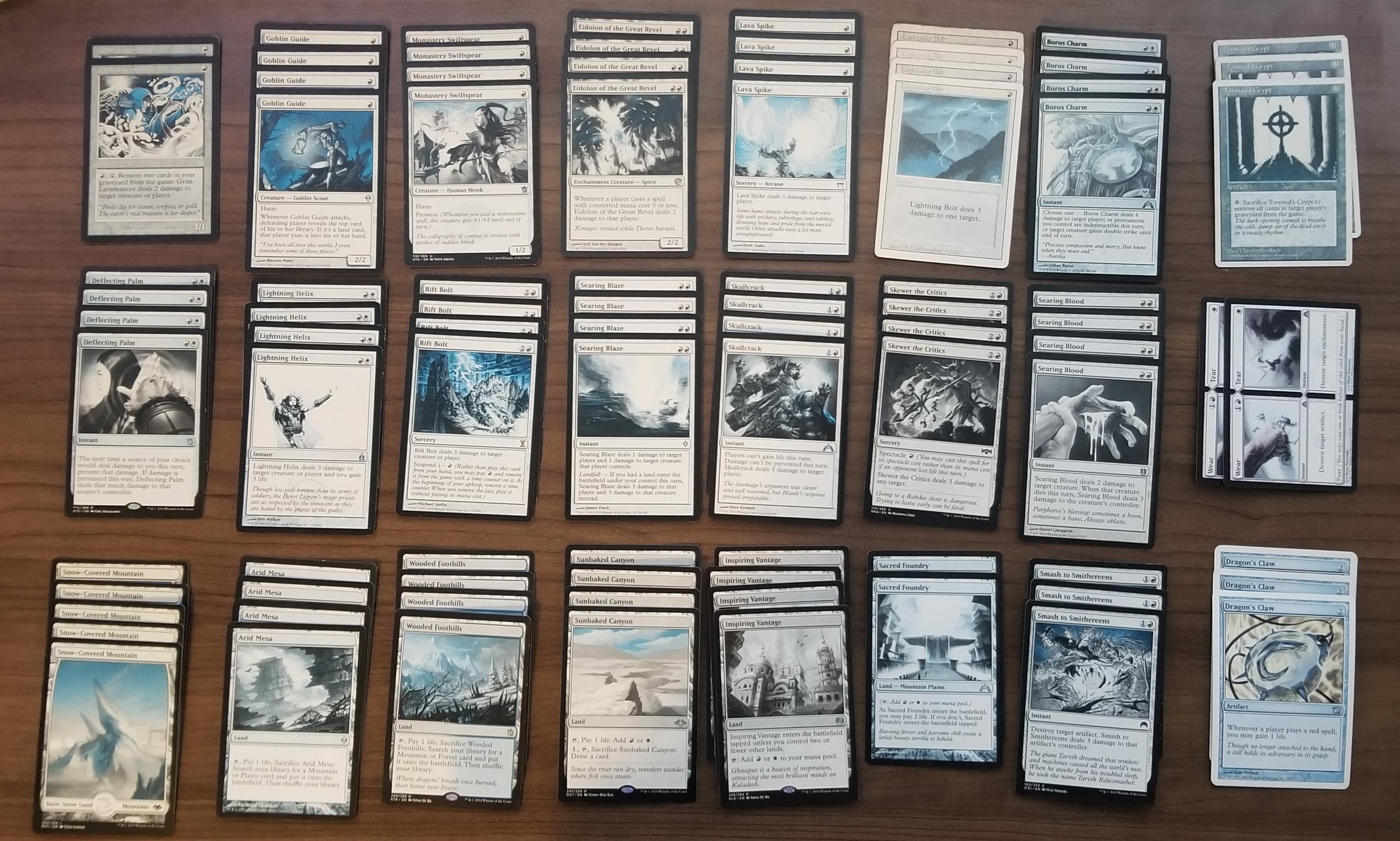 Star City Games Reddit User Gage Wins Burned Their Burn Deck By Sun Bleaching Their Deck Mtg Source T Co Dehvpldbba T Co Mzk0itczmq Twitter