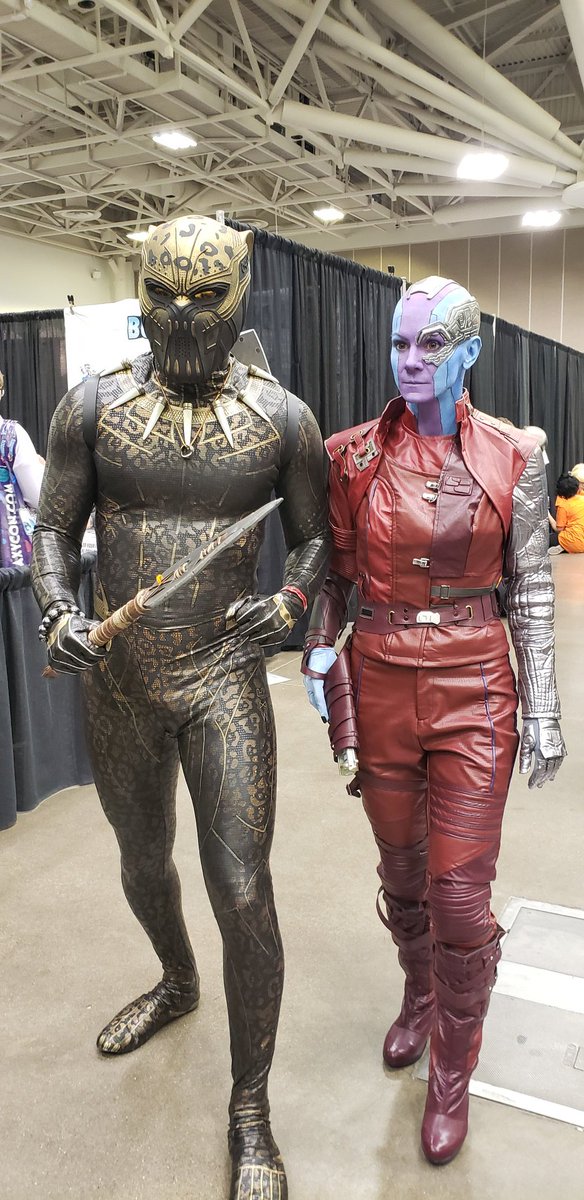 StPaulPrince1's tweet photo. #galaxyconminneapolis #galaxycon #killmonger #killmongercosplay #blackjaguar #erikkillmonger #blackpanther #marvel #cosplay #goldenjaguar #nebula @galaxyconminneapolis https://t.co/tpA0P7JwW9