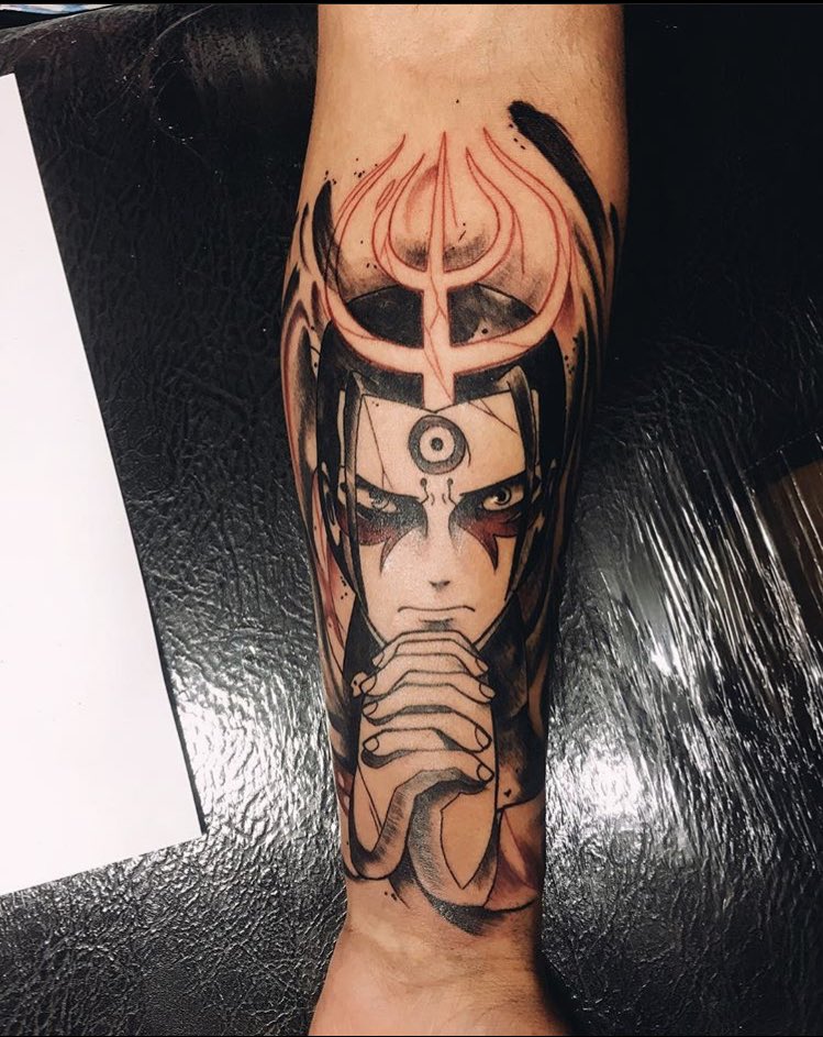 tatuagem nuvem da akatsuki