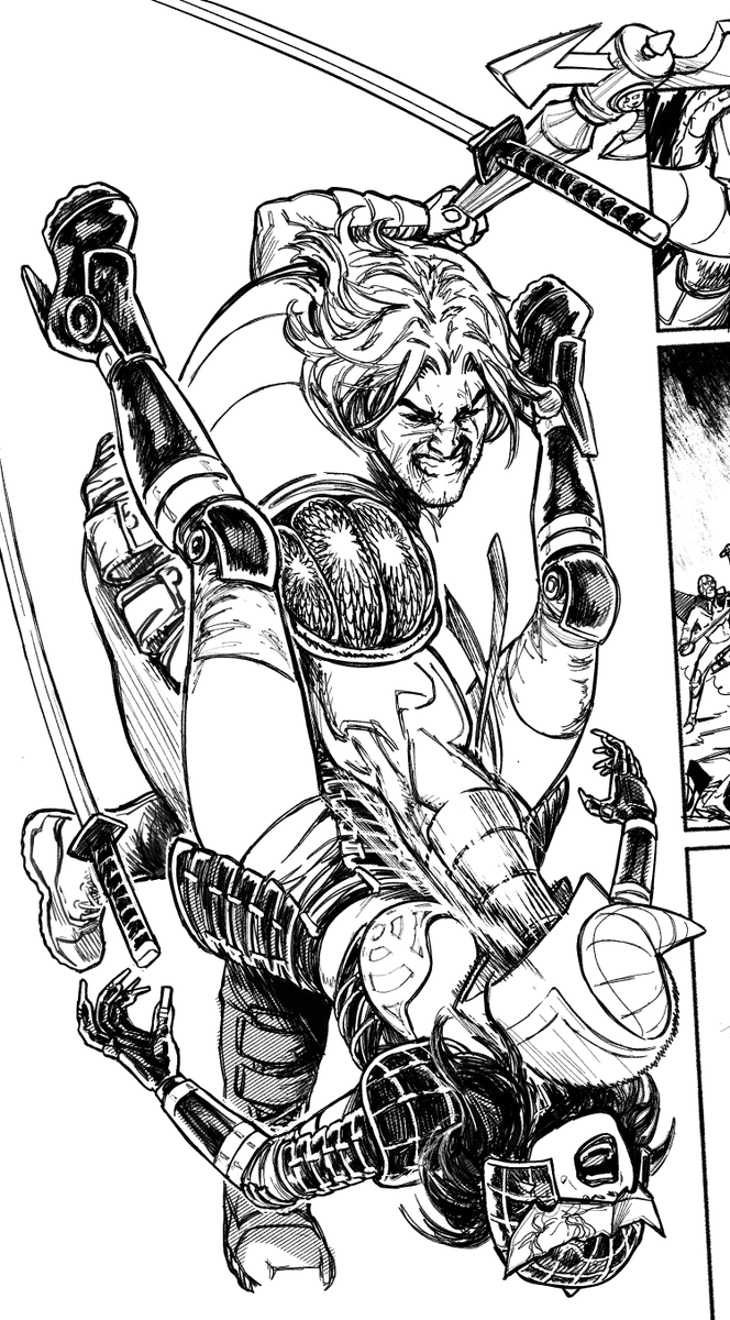 Karlorowe's tweet photo. $45 to $27k! Thank you all for the support!
One man rages a personal war against the forces that took everything from him. #GETSWORN! #GETPUNK!
#Deathsworn #Comics #Comicbooks #Comicsgate
https://t.co/wD3sGdOW35 https://t.co/sFOxye6kGy